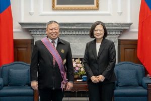 CTOC President Lin Hong-Dow receives Order of Brilliant Star, First Class for sports development
